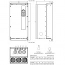 Falownik VFD750FP4EA-41 VFD-CFP2000 Delta Electronics 3-fazowy o mocy 75 kW